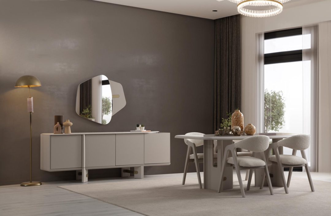 Glamour Bronz Yemek Odası - Görsel 7